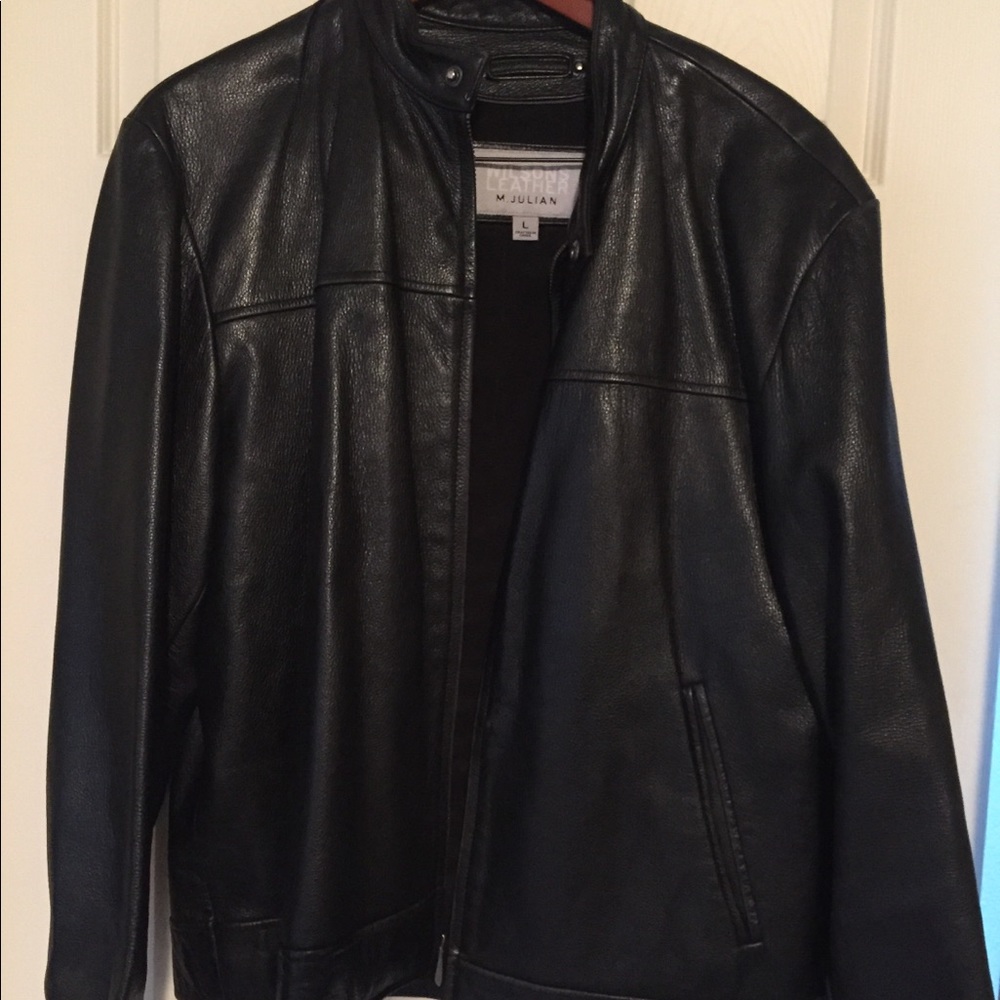 Men’s leather jacket